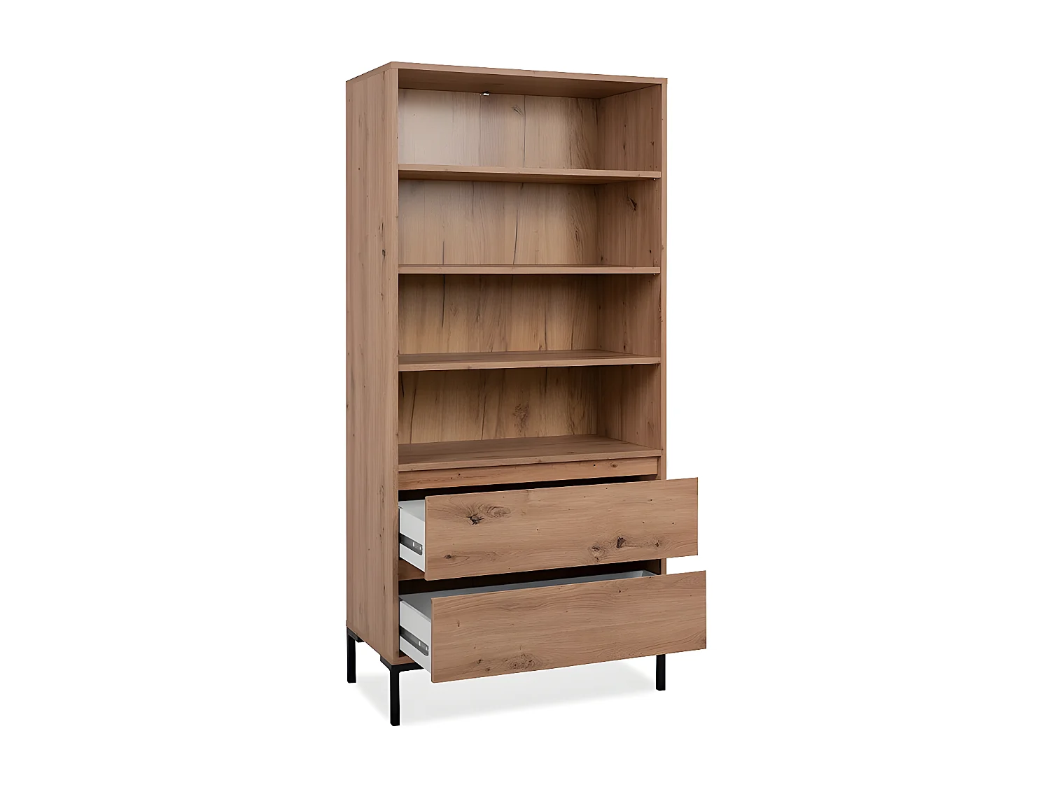 Buffet Haut 2 Tiroirs L77,5 x H165 cm - PIANA