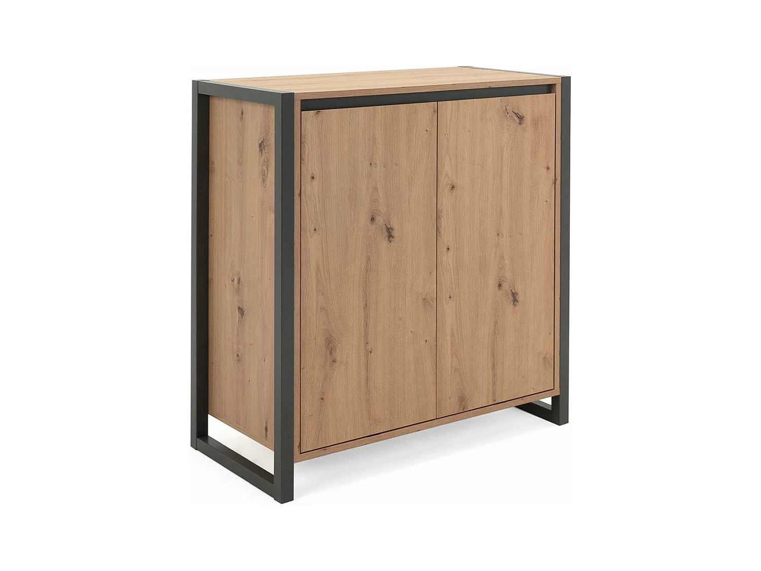 Kast Denver 1 artisan eikenkleurig en antracietgrijs