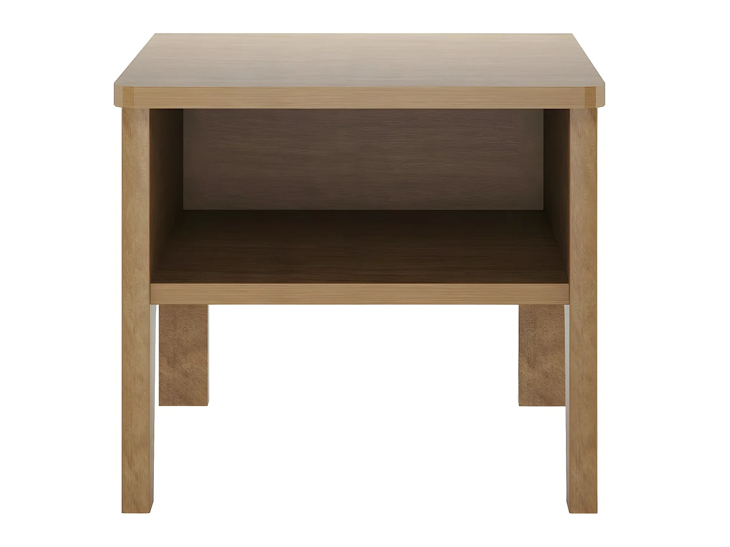 Table de chevet en placage chêne - Nova