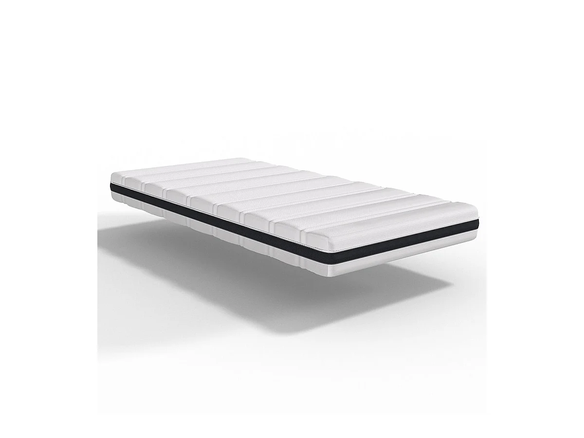 Matelas ressorts ensachés 90x190 Hygiospring - Mousse HR