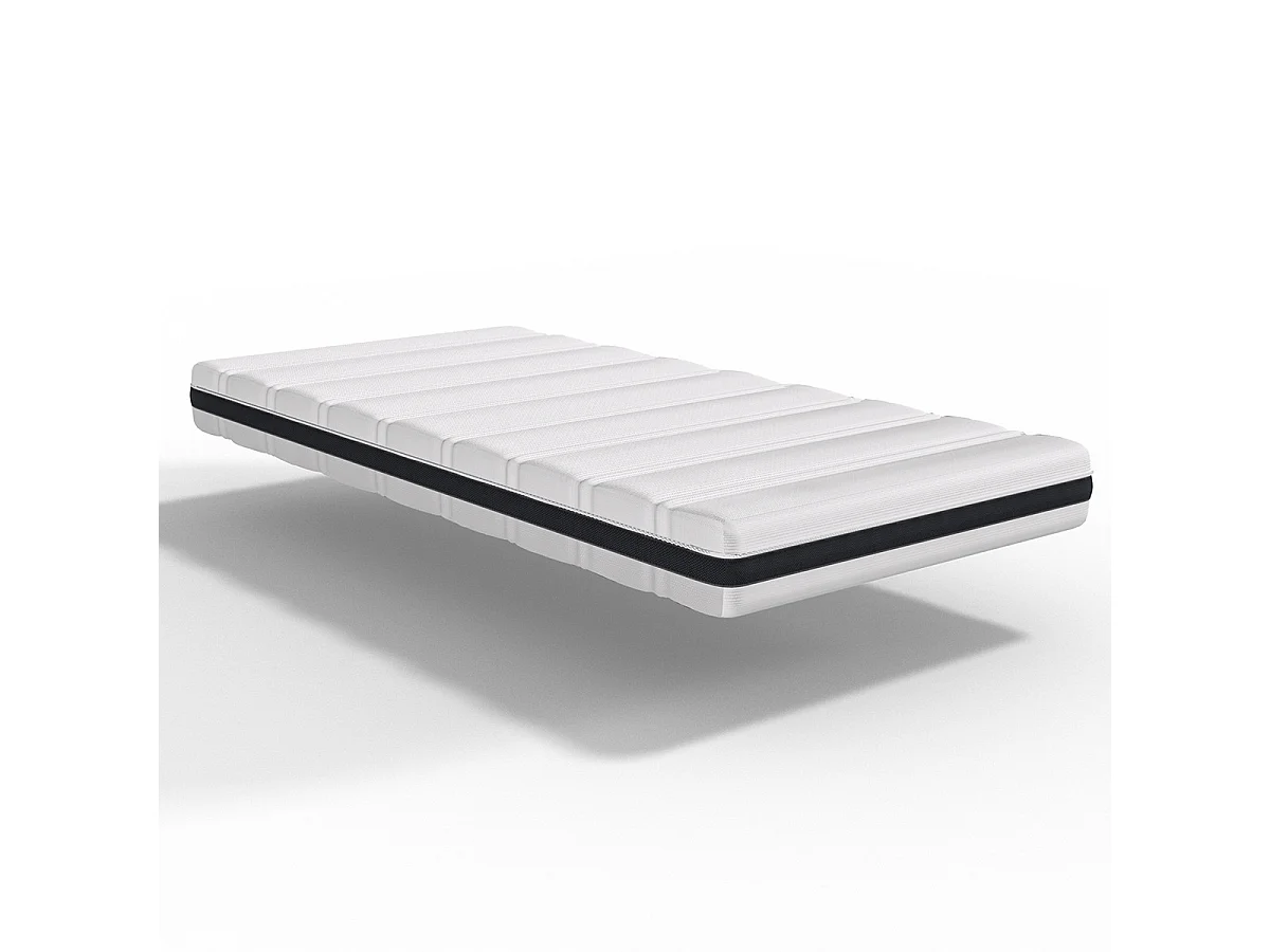 Matelas ressorts ensachés 90x190 Hygiospring - Mousse HR