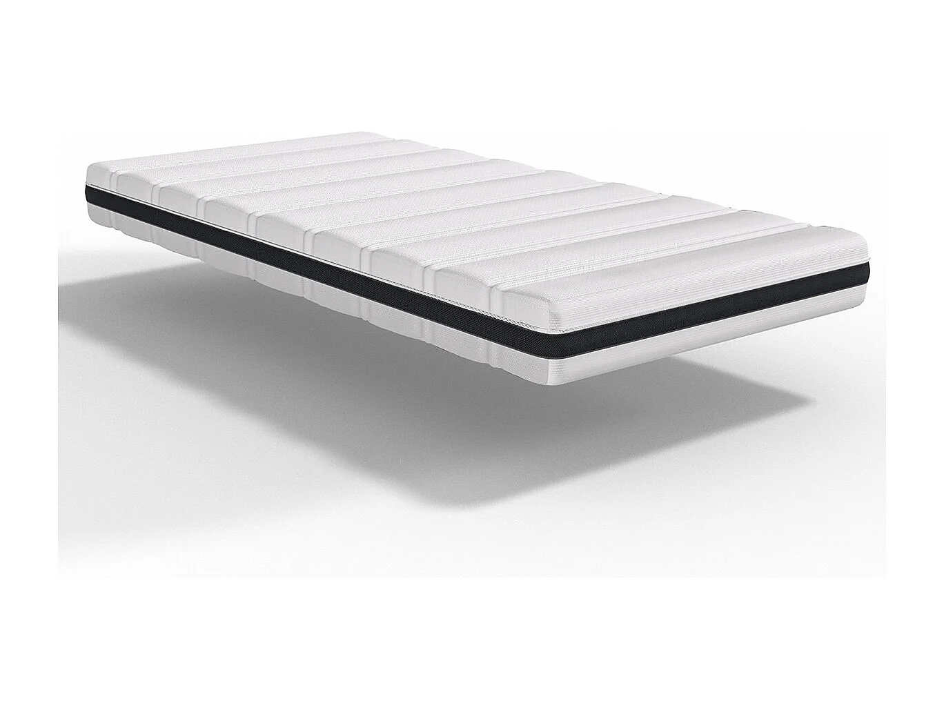 Matelas ressorts ensachés 90x190 Hygiospring - Mousse HR