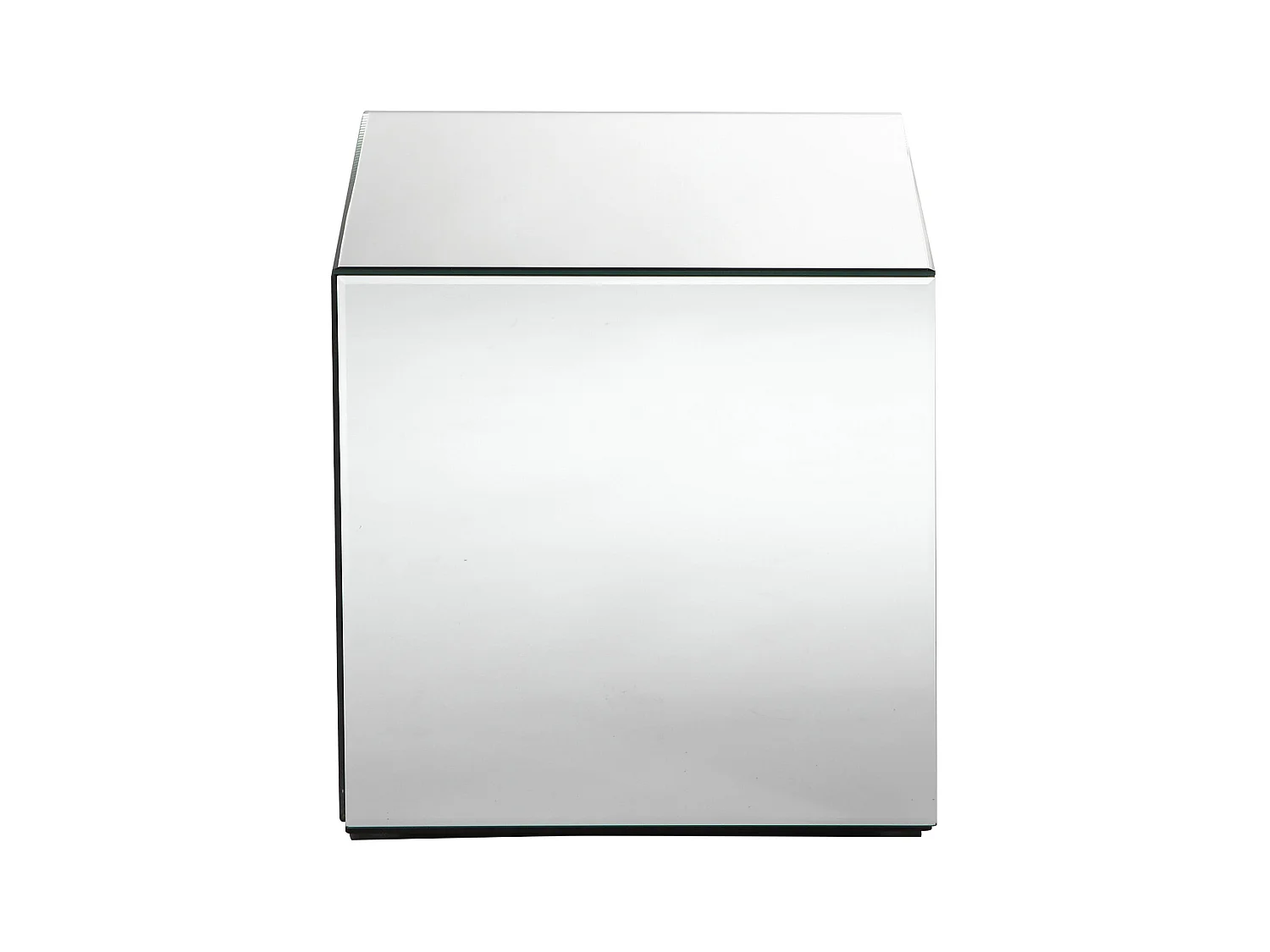 Mesa auxiliar de espejo y MDF - CUBIX de Pascal MORABITO