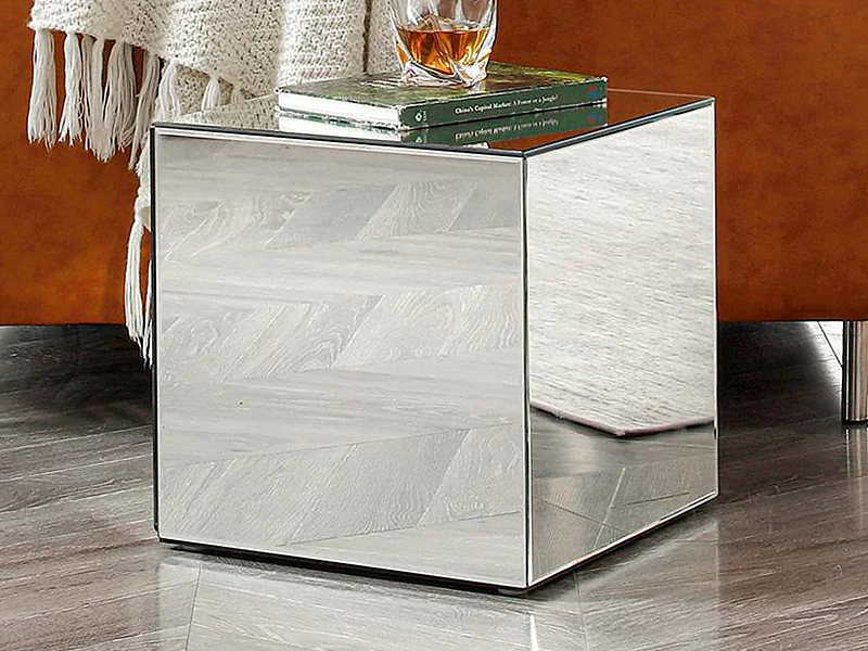 Tavolino a specchio in MDF - CUBIX di Pascal MORABITO