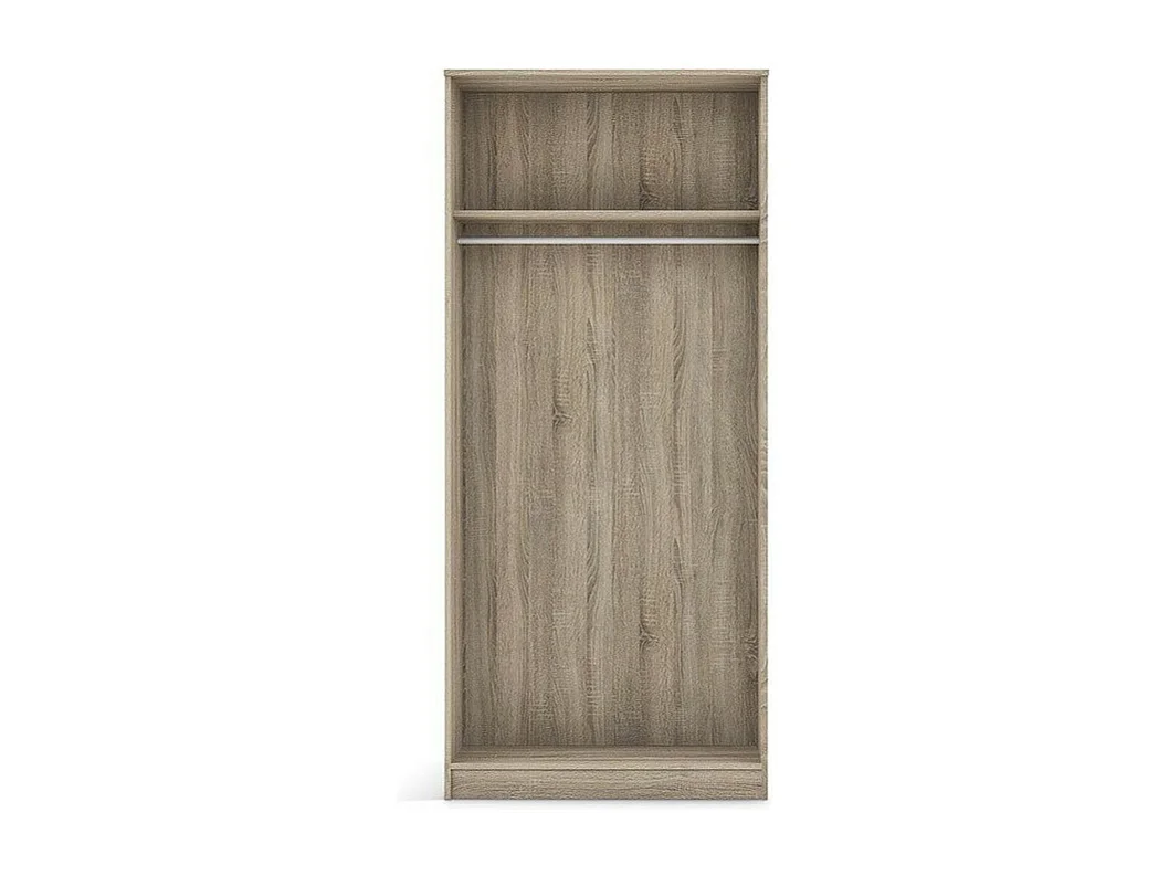Kast met 2 deuren REY kleur sonoma eiken – 80 x 180 x 50 cm