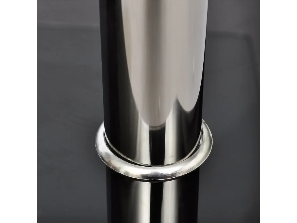 Table basse de salon verre blanche 65 x 45 x 43 cm 0902029