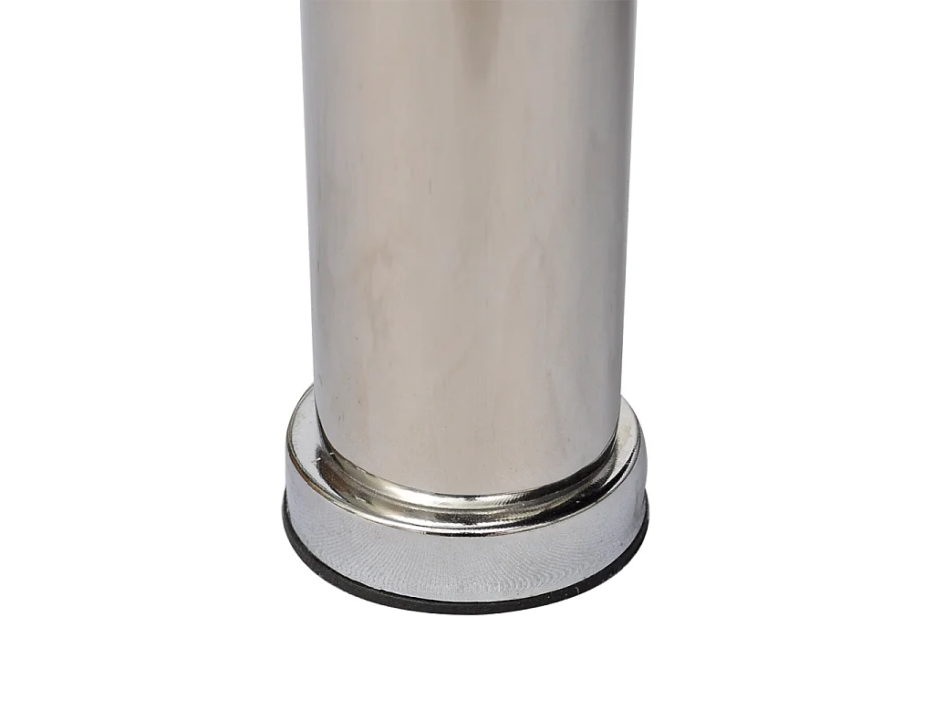 Table basse de salon verre blanche 65 x 45 x 43 cm 0902029