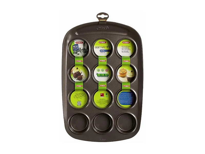 Moule à muffins 12 pièces 6,5cm