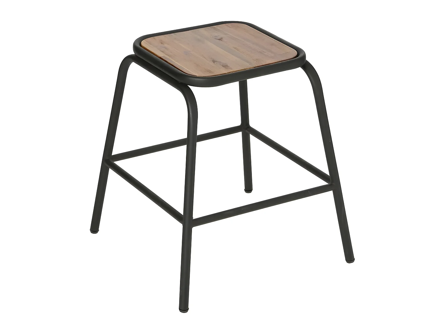 Tabouret "Edena" 46cm Marron