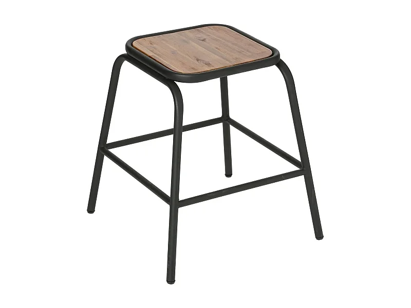 Tabouret "Edena" 46cm Marron