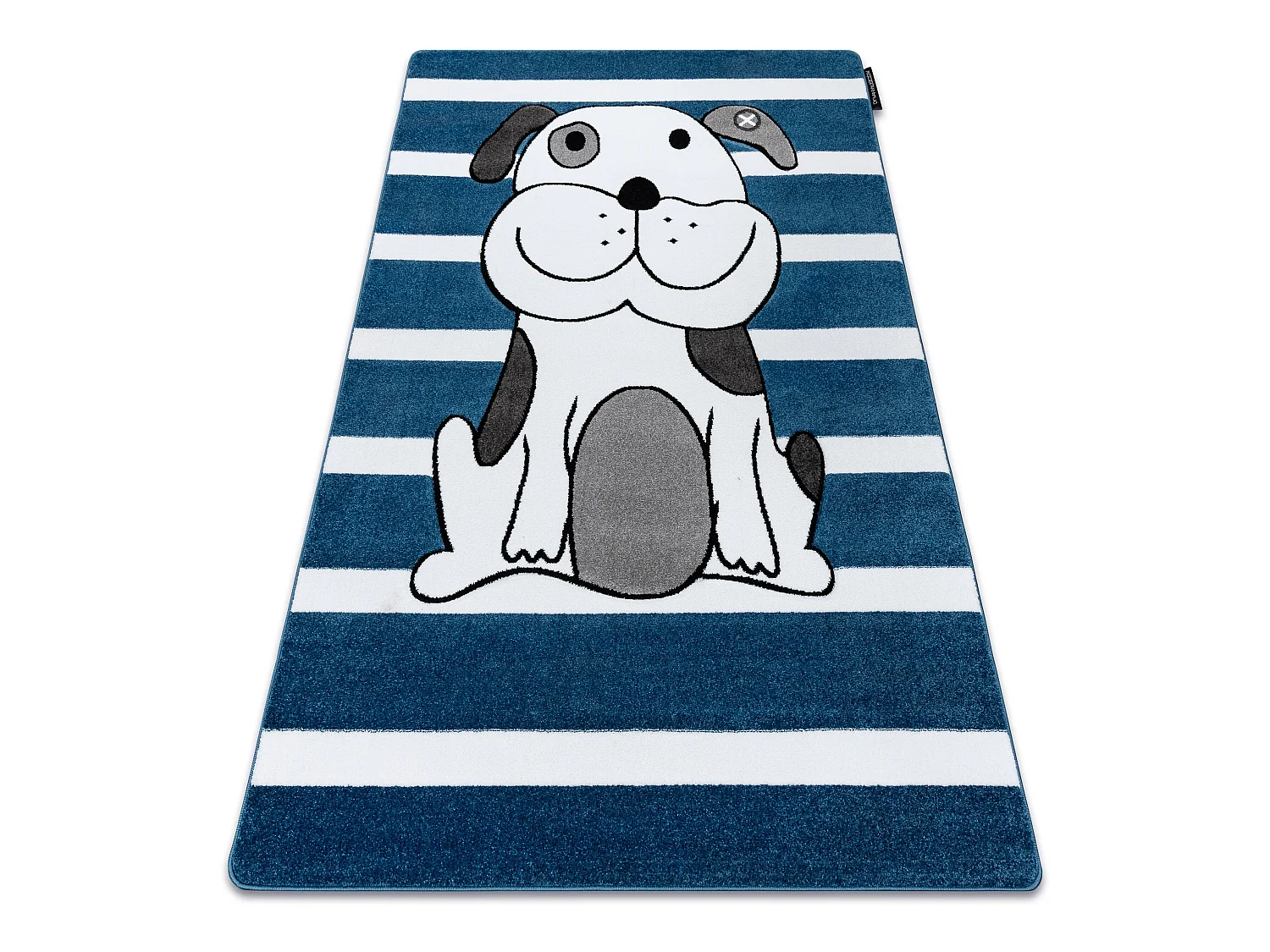 Tapis PETIT PUPPY CHIOT bleu 120x170 cm