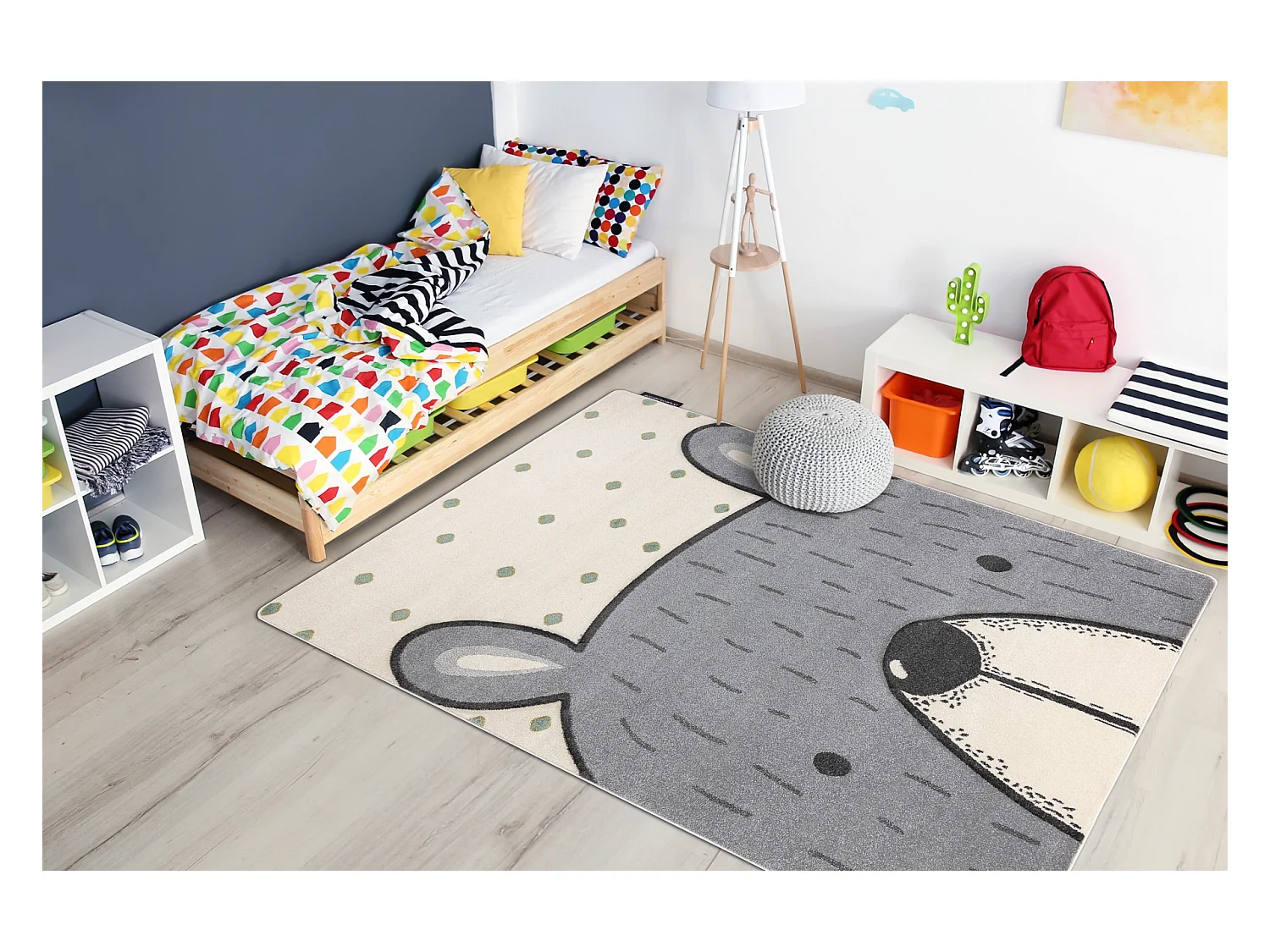 Kinderteppich PETIT BEAR Bär sahne 240x330 cm