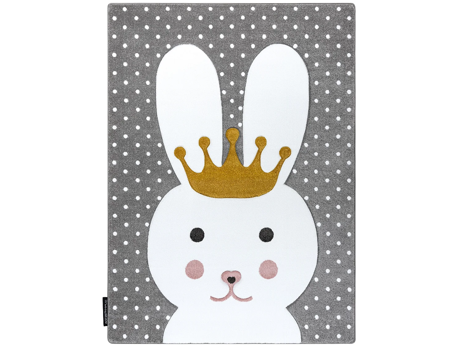 Tapis PETIT BUNNY PETIT LAPIN gris 160x220 cm