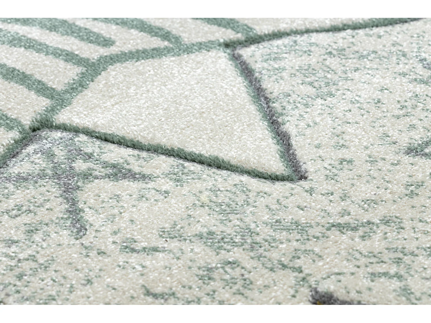 Tapijt PETIT STARS ster , Sterretje groen 80x150 cm