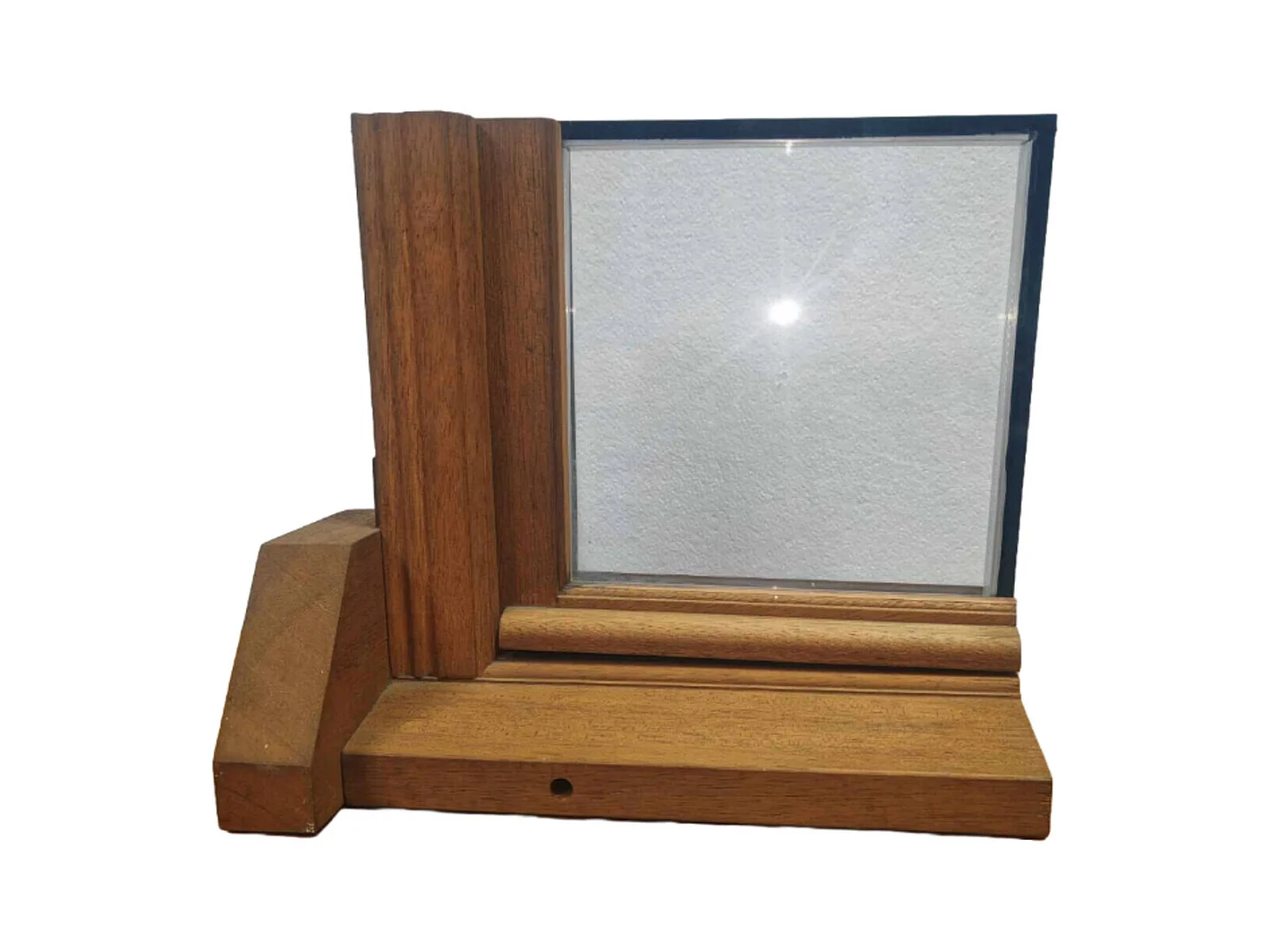 Houten raam 2 bladen H165 x L100 Ribbentafel