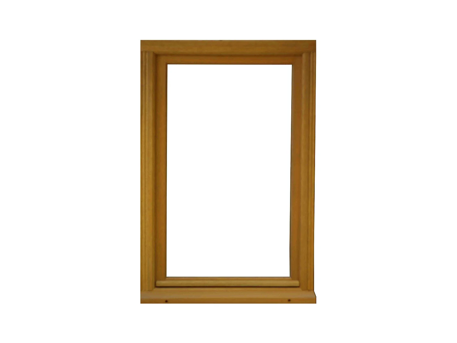 Fenetre Bois 1 Vantail H75 X L80 Tirant Droite Cotes Tableau Gd Menuiseries