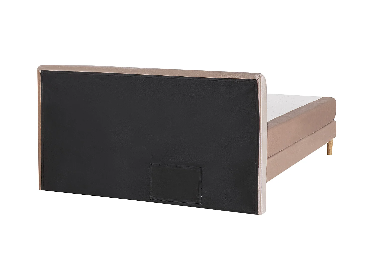 Boxspring Fluweel MARQUISE 180 x 200 cm Beige