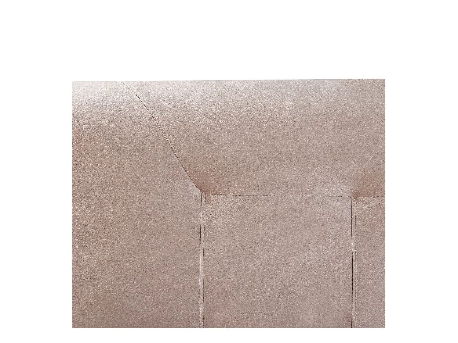 Boxspring Fluweel MARQUISE 180 x 200 cm Beige