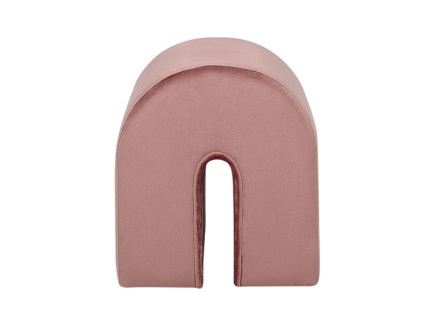 Pufe MODOC Veludo Rosa 35 cm 42 cm 42 cm