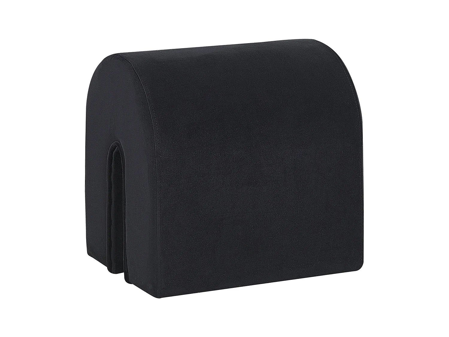 Pouf MODOC Velours Noir