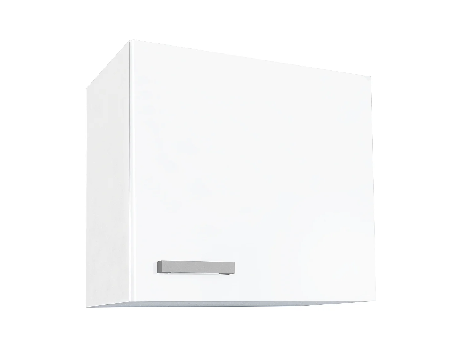 Armários de cozinha, 1 móvel baixo e 1 móvel alto, 2 portas e 1 gaveta branco - TRATTORIA