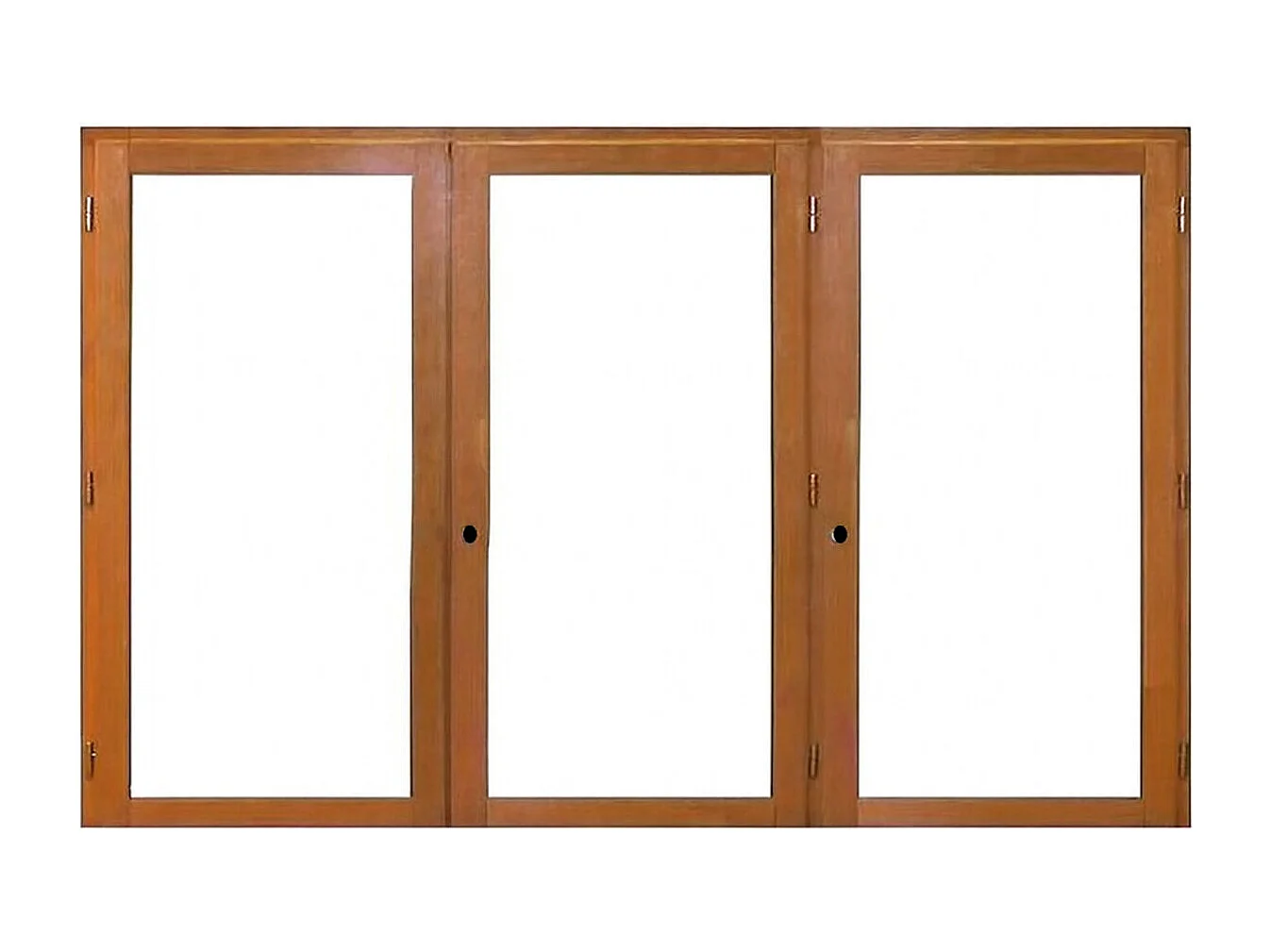 Fenetre Bois 3 Vantaux H125 X L180 Cm Côte Tableau Gd Menuiseries