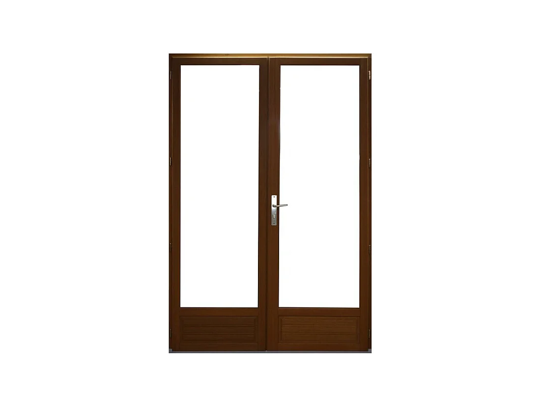 Porte Fenetre Bois 2 Vantaux H225 X L140 Cotes Tableau Gd Menuiseries