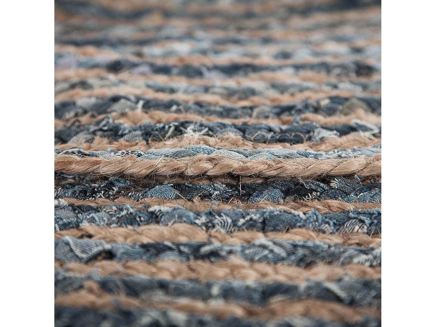 Tapis MASLAK Gris ø 120 cm Jute