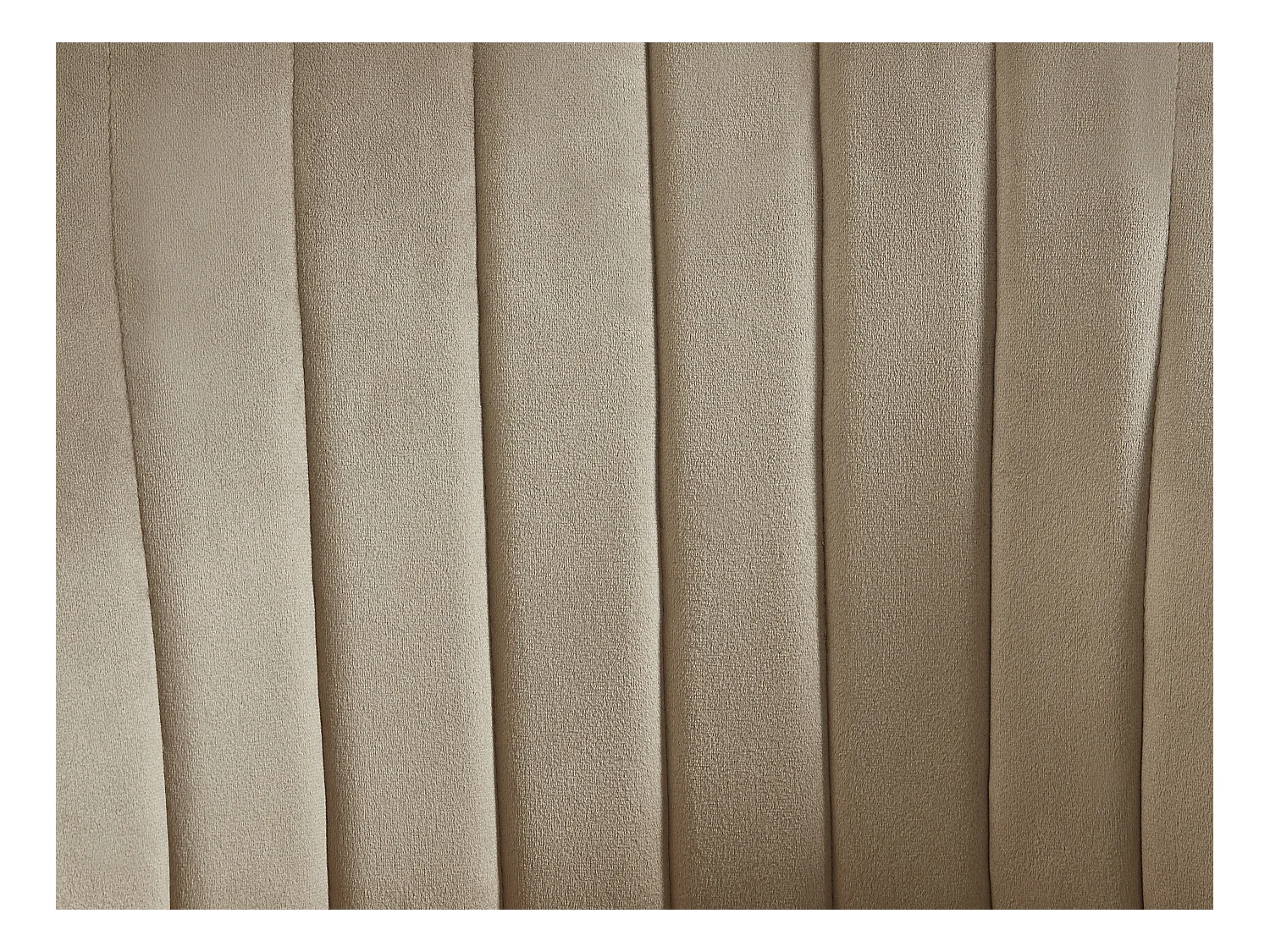 Stuhl mit Armlehnen 6er-Set - Samt & Metall - Beige - IZIALI von PASCAL MORABITO