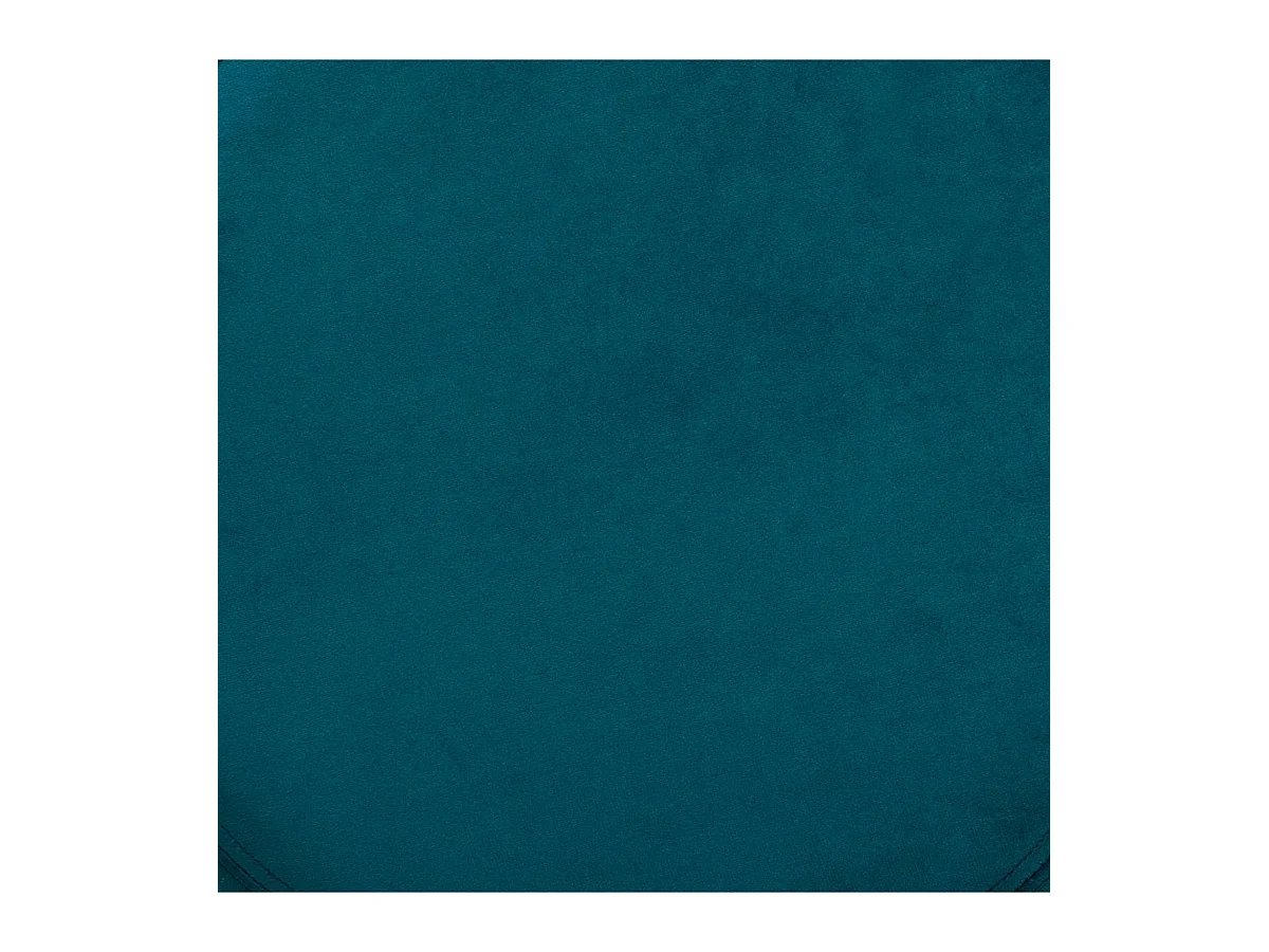 Pouf Velours Design &quot;Sinan&quot; 40cm Bleu Canard