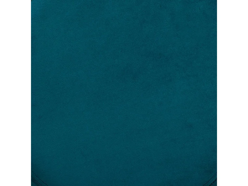 Pouf Velours Design &quot;Sinan&quot; 40cm Bleu Canard