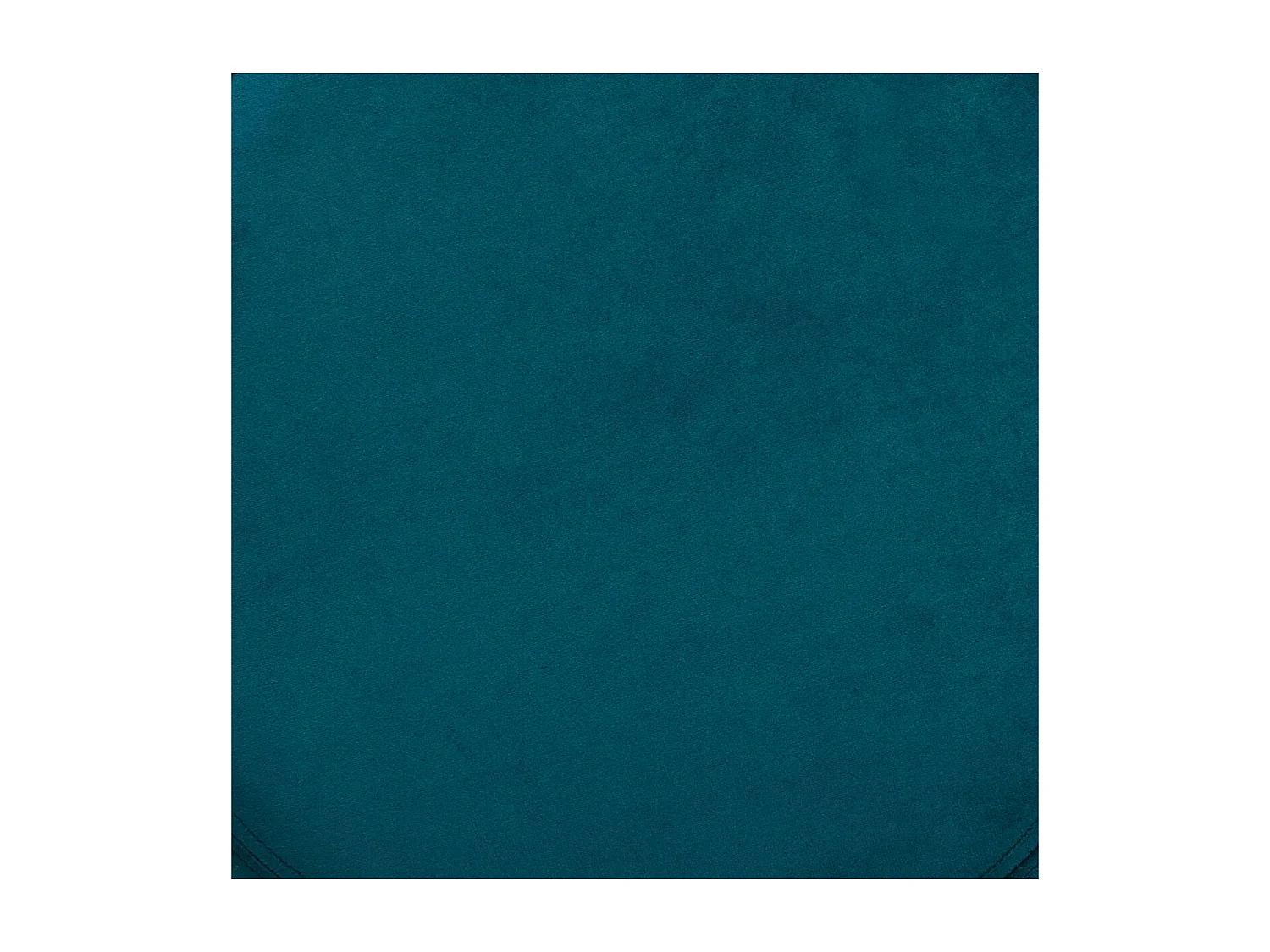 Pouf Velours Design "Sinan" 40cm Bleu Canard