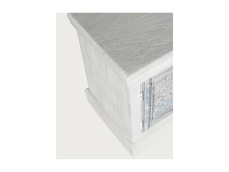 Viva - Meuble TV en bois sculpté 150 cm