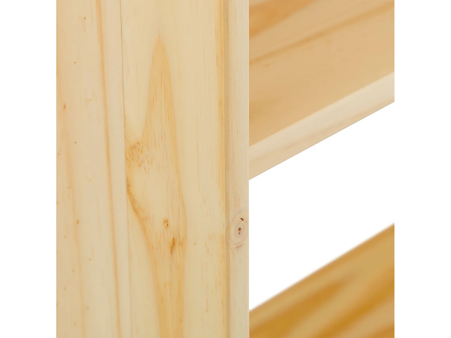 Etagère REGALE étagère sur pied avec 5 tablettes, en pin massif, vernis naturel