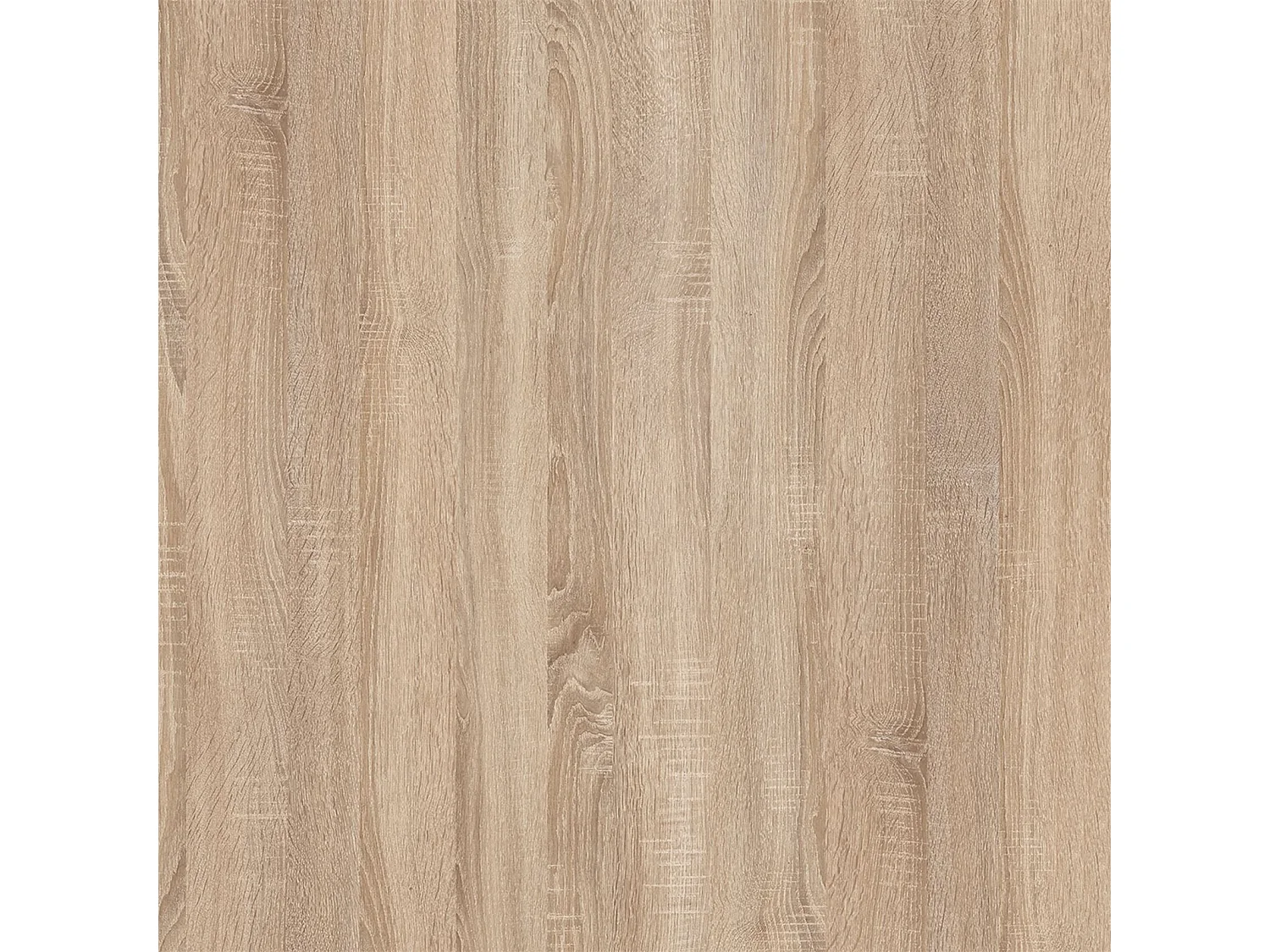 Buffet salle à manger ELODIE L 89 cm coloris chêne sonoma et blanc avec 4 tiroirs et 2 portes, bahut bas