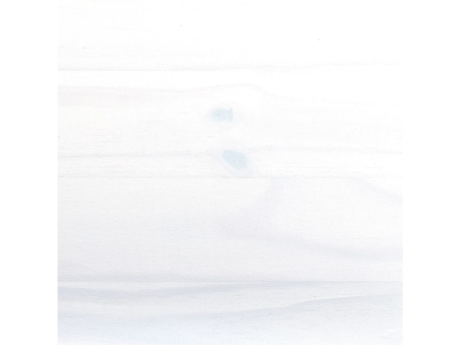 Buffet salle à manger COLMAR en bois massif L116 cm avec 3 portes battantes et 2 tiroirs spacieux, blanc et brun