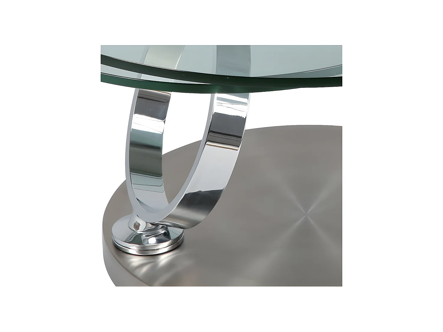 Table basse articulée Acier/Verre - VERRO