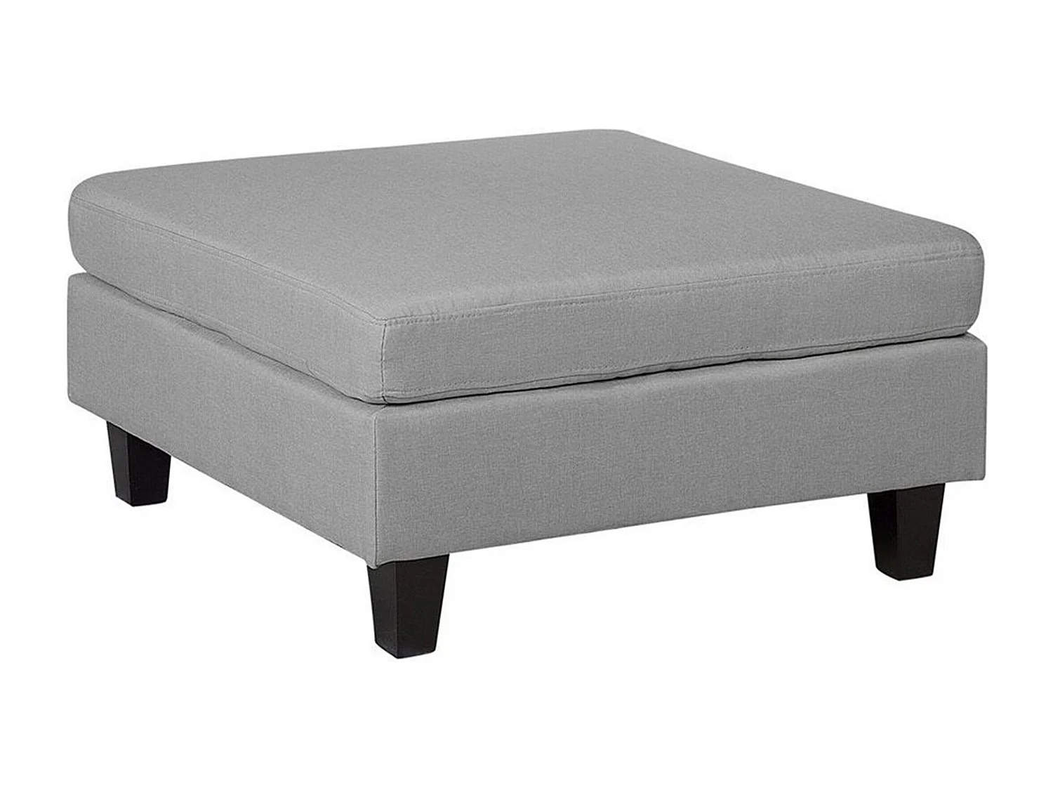 Ottoman FEVIK Tissu Gris clair