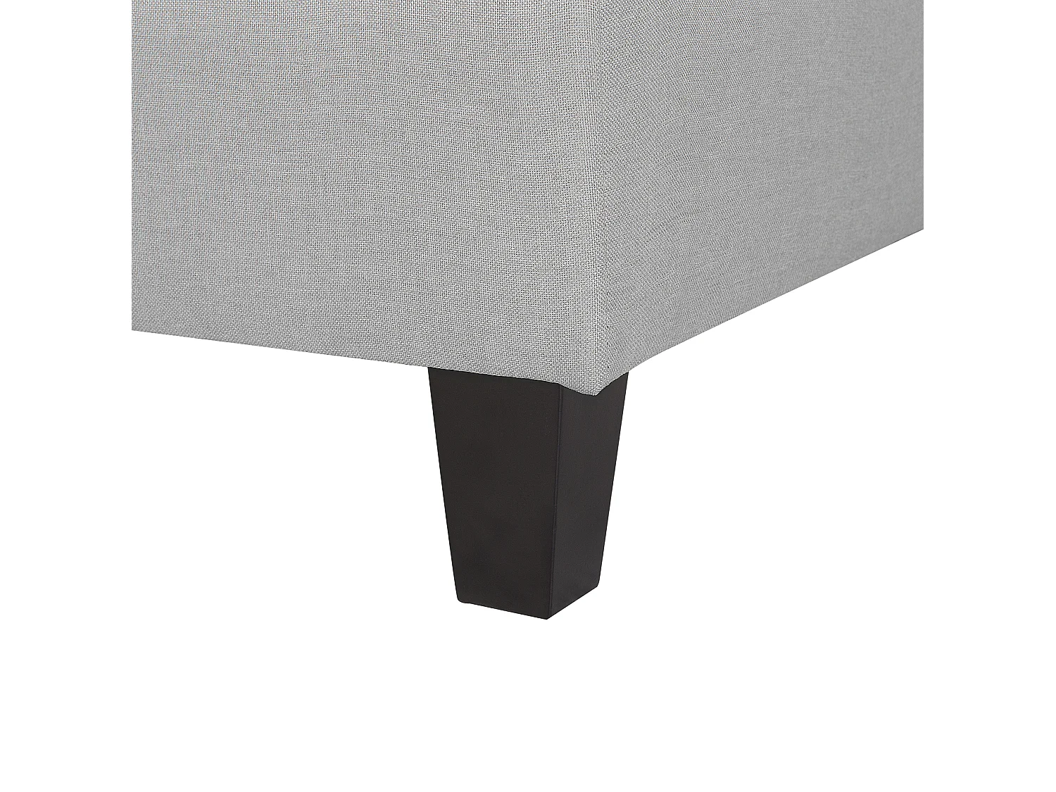 Ottoman FEVIK Tissu Gris clair