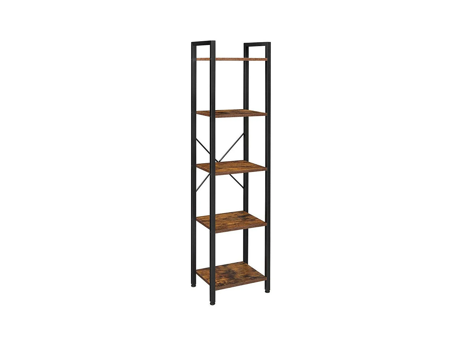 Étagère à 5 niveaux marron 40 x 30 x 153 cm 12_0002794