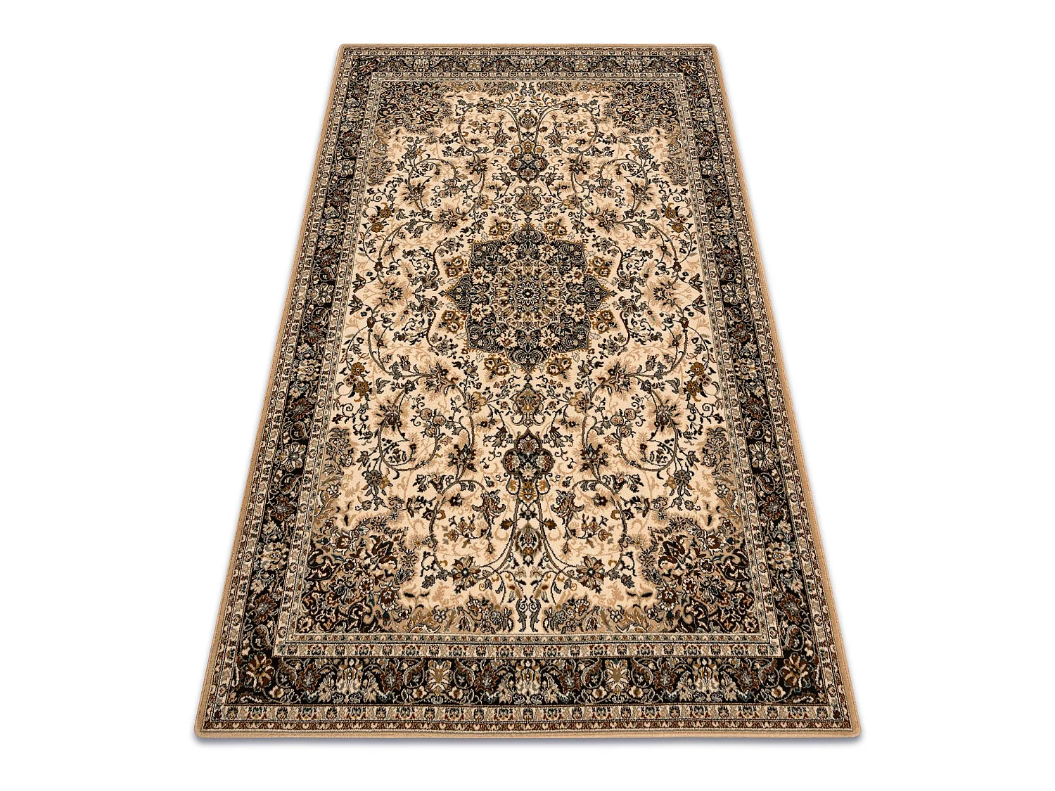 Tapis en laine POLONIA KORDOBA sépia (2) 135x200 cm