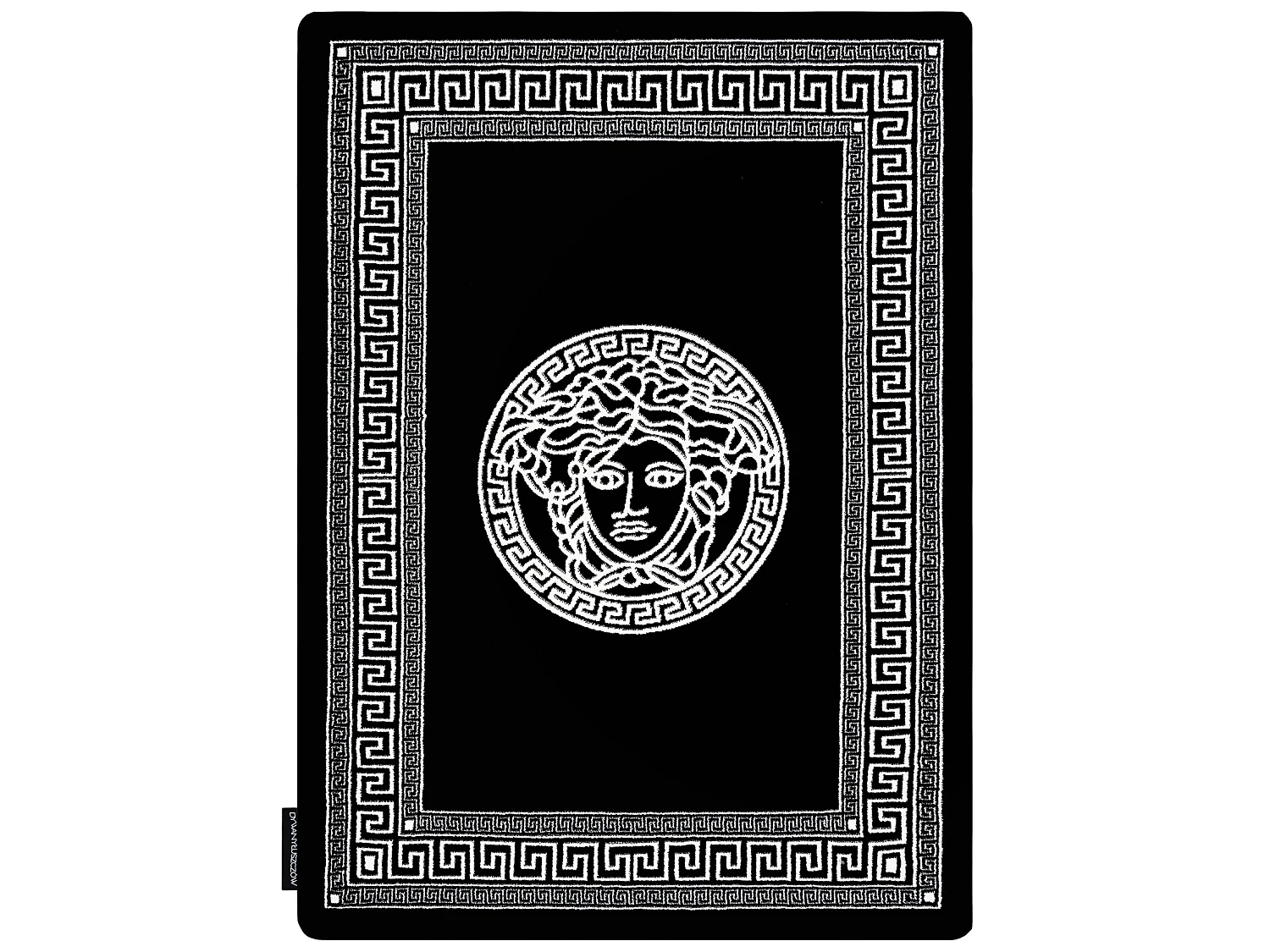 Tapijt HAMPTON Medusa grieks kwallen zwart 160x220 cm