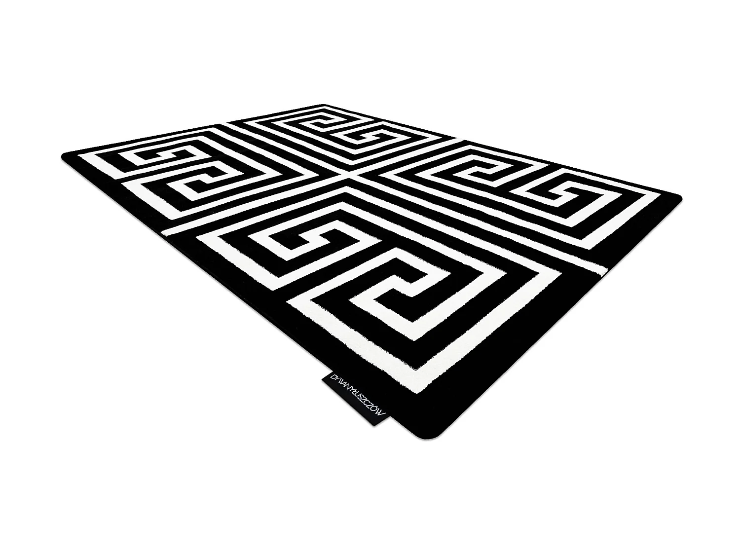 Alfombra HAMPTON Rich griego negro 160x220 cm