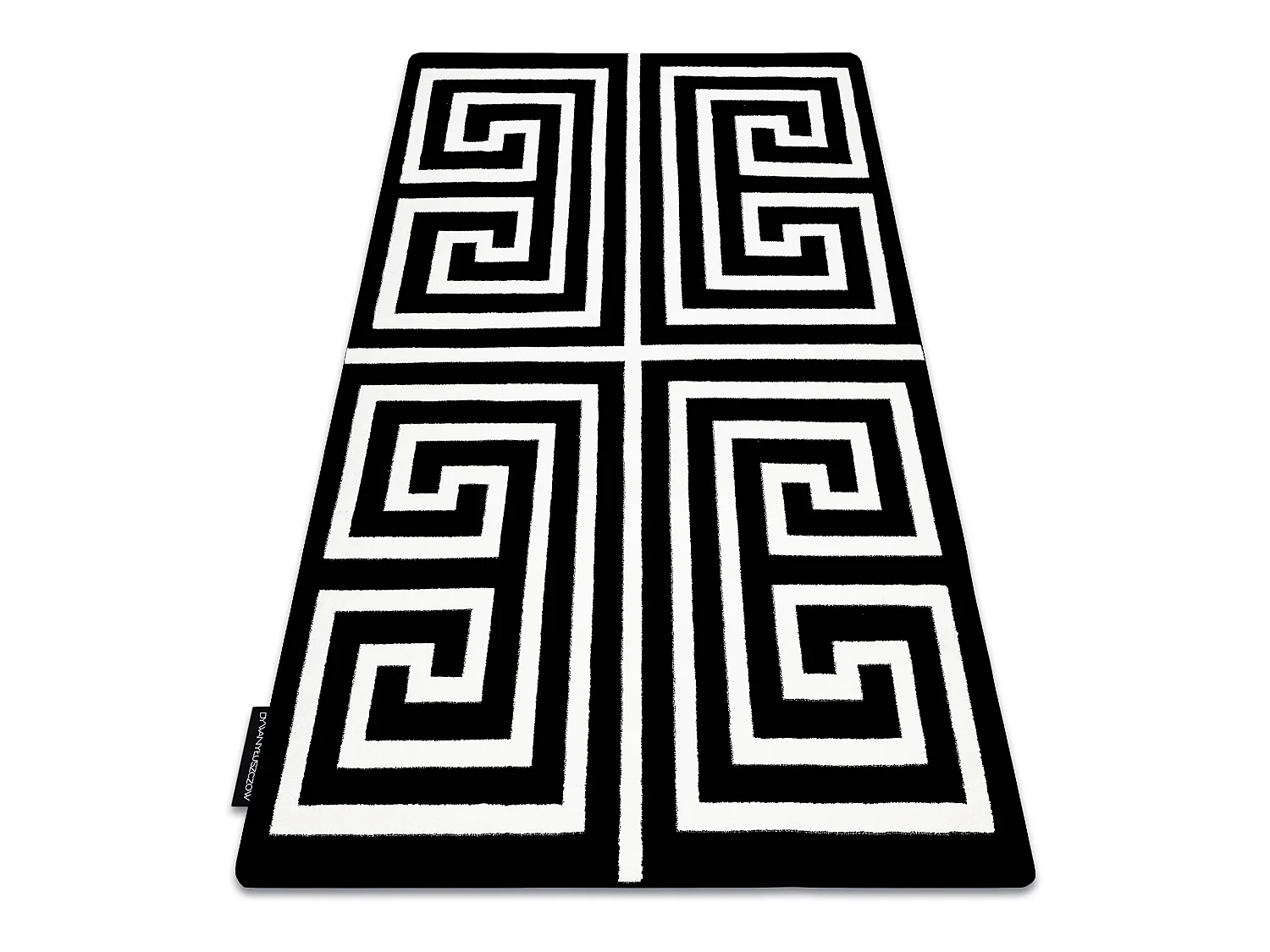 Tapis HAMPTON Rich grec noir 160x220 cm