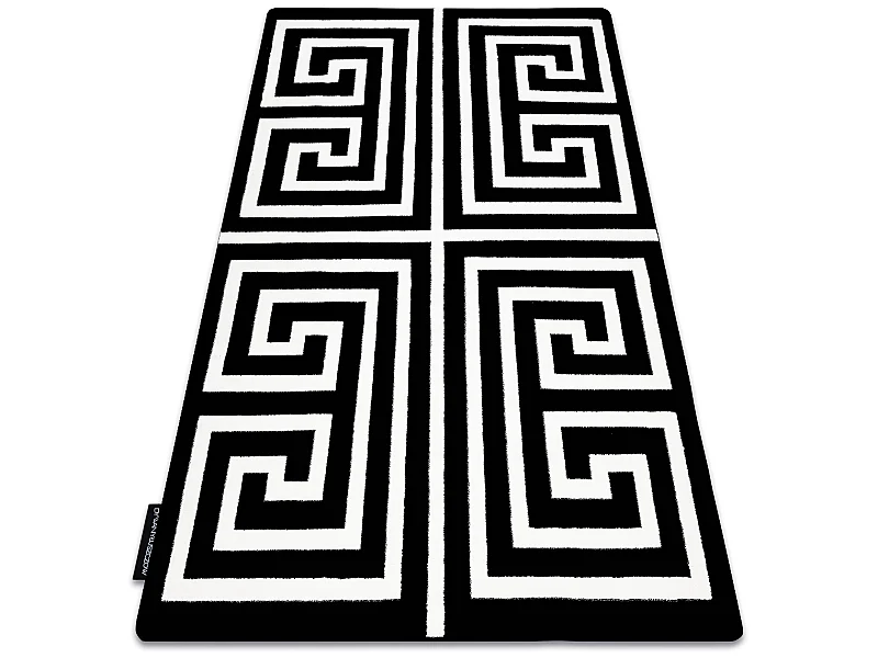 Tapis HAMPTON Rich grec noir 160x220 cm