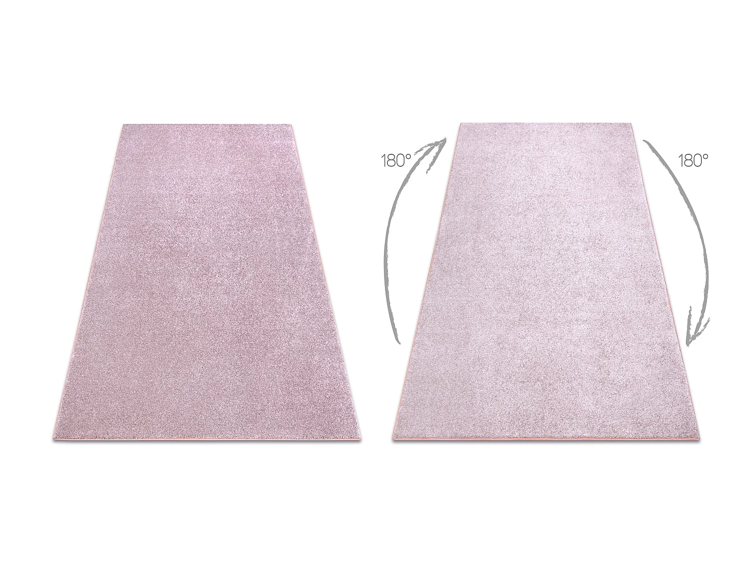 TAPIS - MOQUETTE SAN MIGUEL pâle 61 plaine couleur unie 200x200 cm