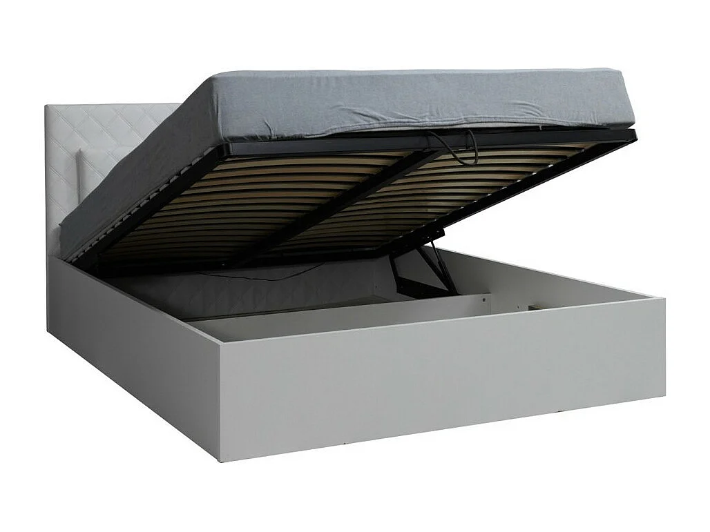 Bed PANAREA 180 x 200 cm met opbergoptie en lattenbodem