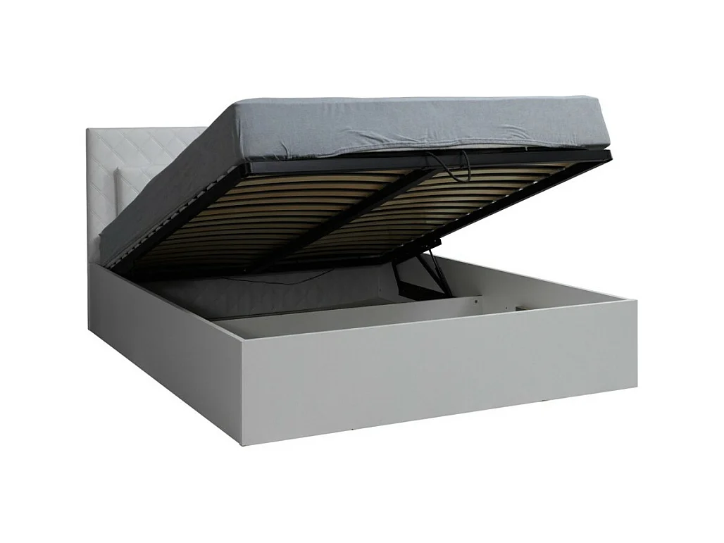 Bett PANAREA 160 x 200 cm mit Kastenoption und Lattenrost