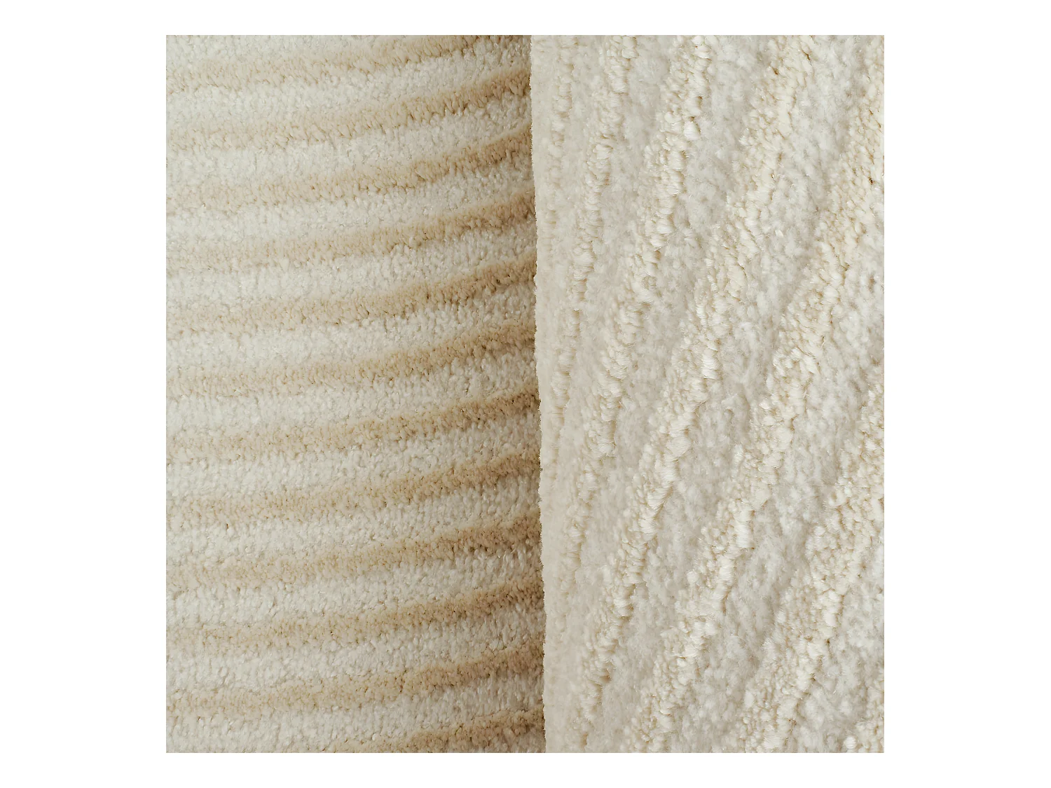 Tapis de salon - Crème - Graphique - Bianca - 80x150 cm