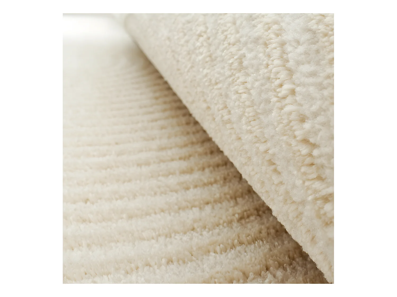 Tapis de salon - Crème - Graphique - Bianca - 80x150 cm